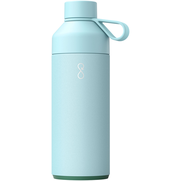 Большая бутылка Big Ocean Bottle, изолированная вакуумом, вмещает 1000 мл воды. для нанесения логотипа