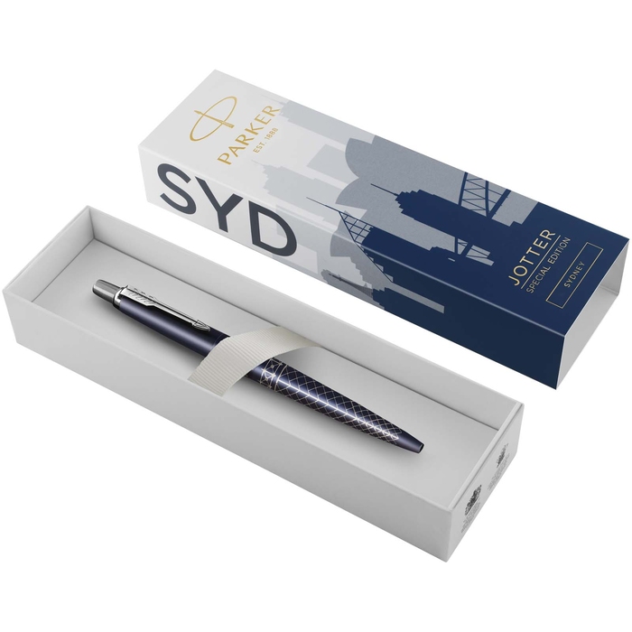 Шариковая ручка Parker Jotter SE Global Icons с цветной отделкой для нанесения логотипа