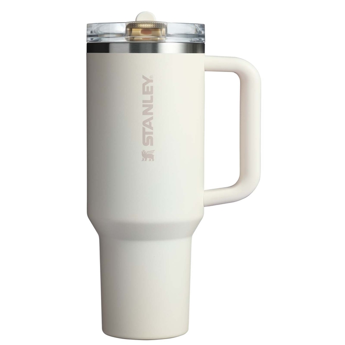 Термокружка Stanley Quencher® ProTour 1180 мл из переработанной нержавеющей стали с изолированной крышкой и откидной трубочкой для нанесения логотипа