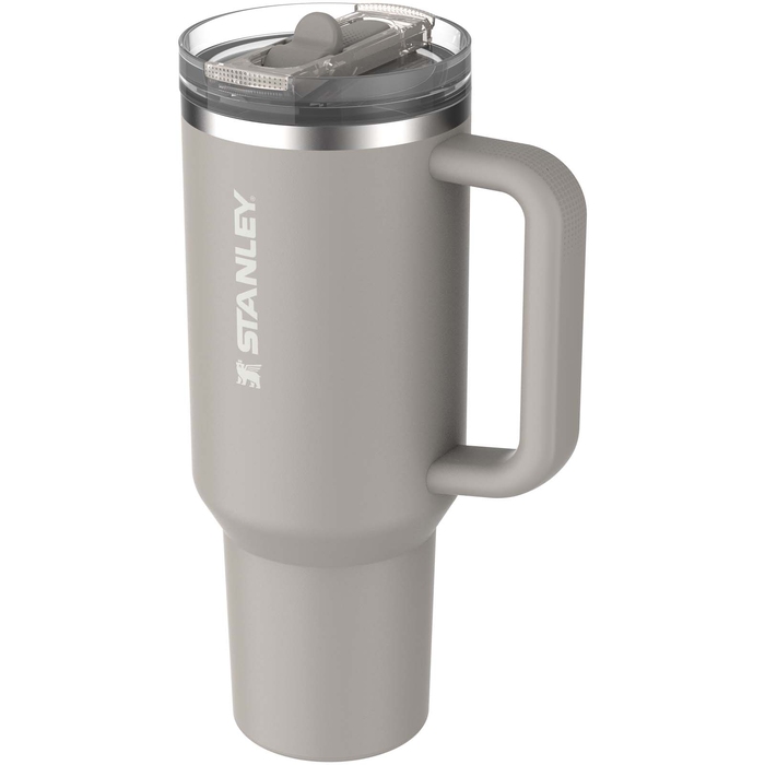 Термокружка Stanley Quencher® ProTour 1180 мл из переработанной нержавеющей стали с изолированной крышкой и откидной трубочкой для нанесения логотипа