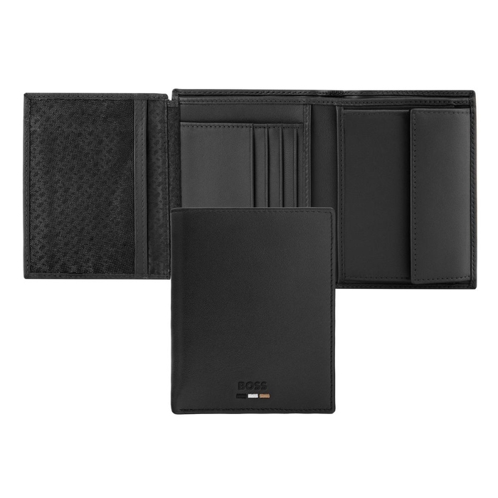 Кошелек с клапаном EMBLEMATIC BLACK для нанесения логотипа