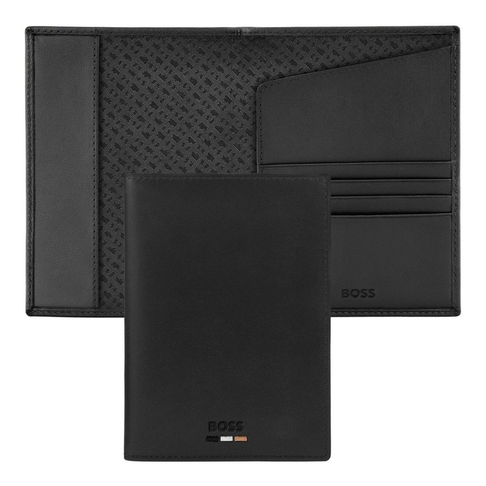 Обложка для паспорта EMBLEMATIC BLACK для нанесения логотипа