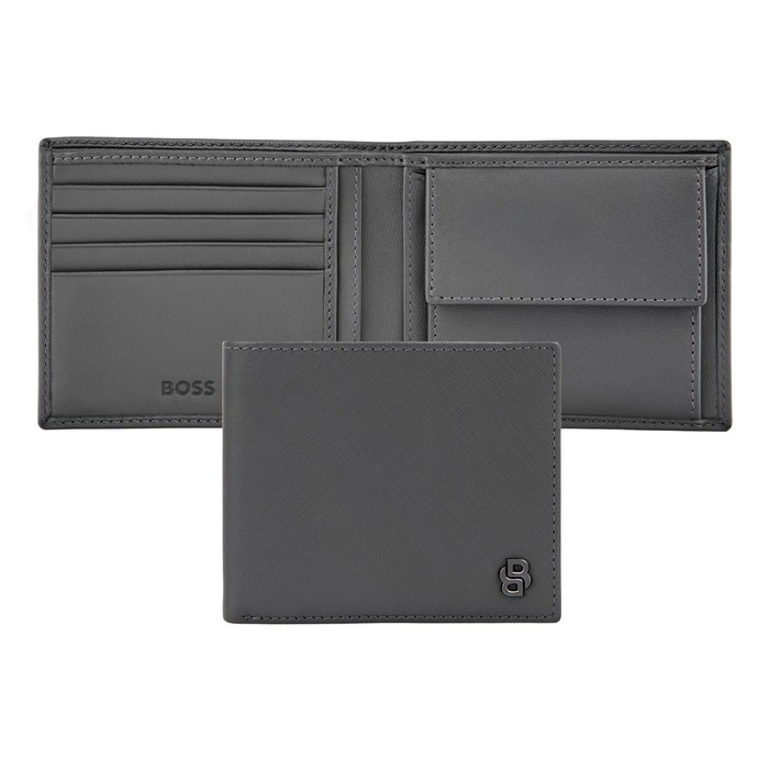 Кошелек Double B Saffiano для нанесения логотипа
