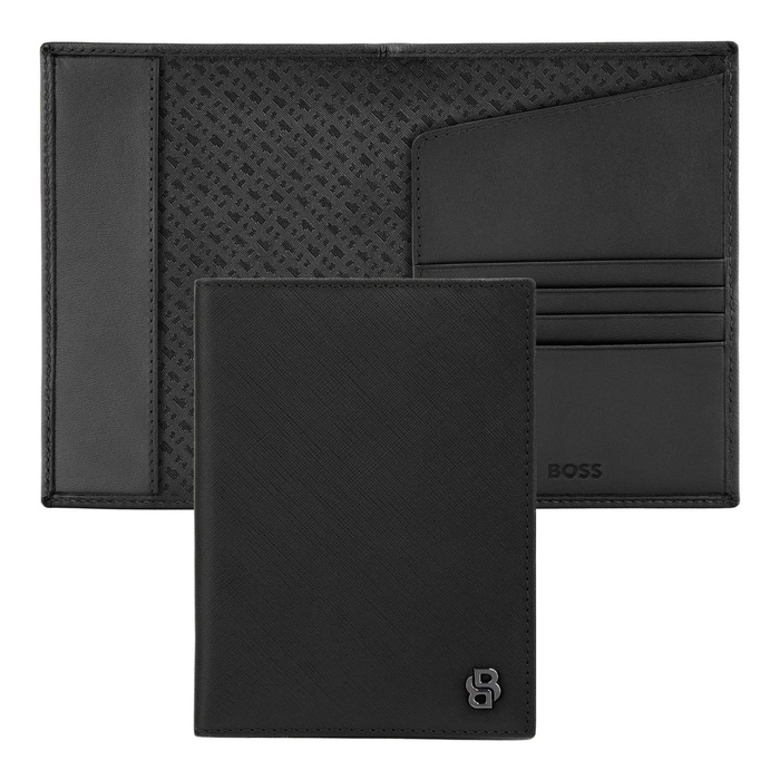 Обложка для паспорта Double B Saffiano для нанесения логотипа