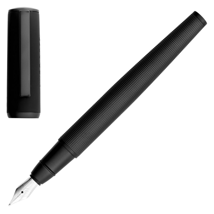 Перьевая ручка ARCHE ICONIC BLACK для нанесения логотипа