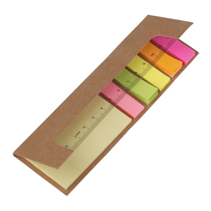 Набор для заметок, коричневый для нанесения логотипа