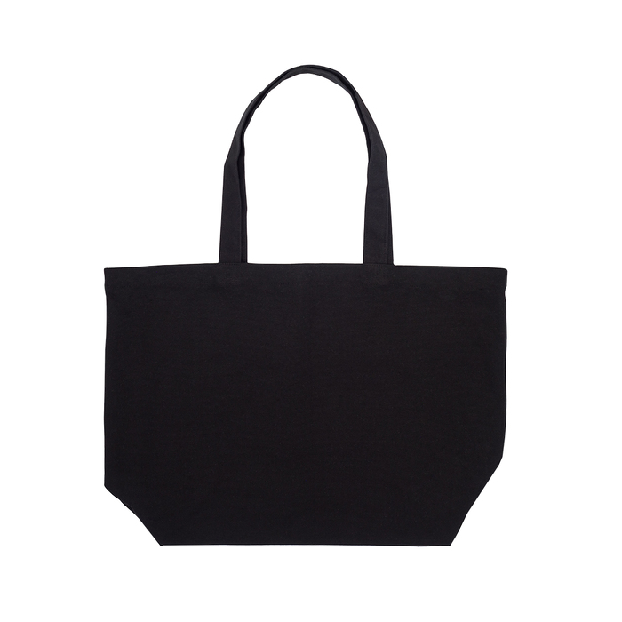 Сумка Peyoton из полиэстера и хлопка, 340 г/м2, черная для нанесения логотипа