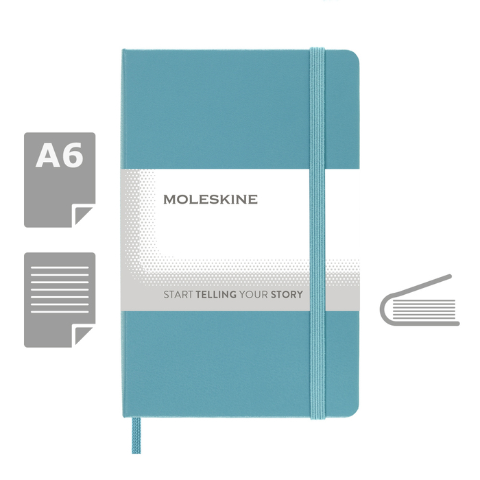 Блокнот MOLESKINE A6 для нанесения логотипа