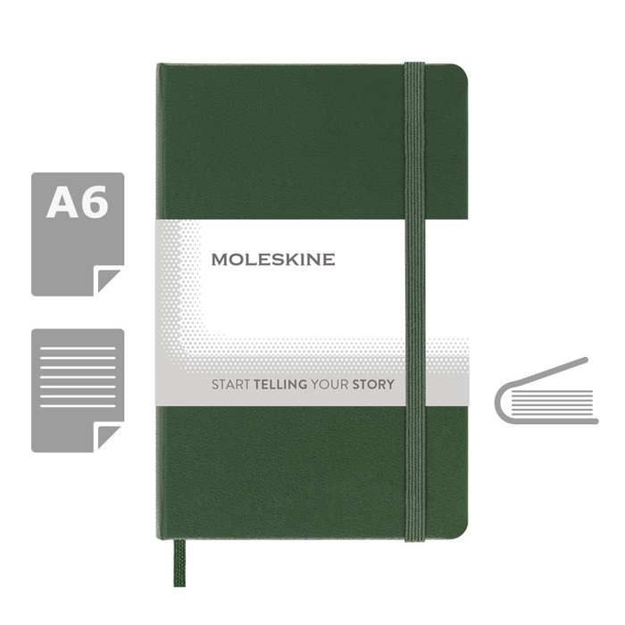 Блокнот MOLESKINE A6 для нанесения логотипа