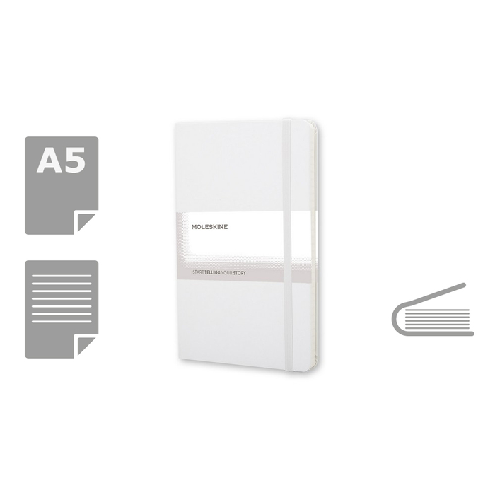 Блокнот MOLESKINE A5 для нанесения логотипа