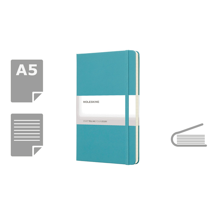 Блокнот MOLESKINE A5 для нанесения логотипа