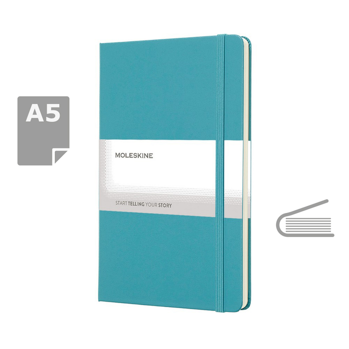 Блокнот MOLESKINE A5 для нанесения логотипа