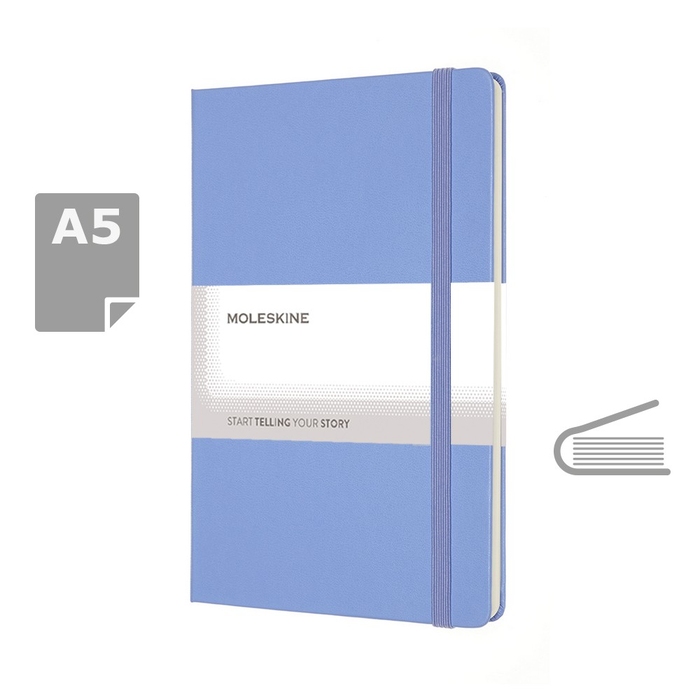 Блокнот MOLESKINE A5 для нанесения логотипа