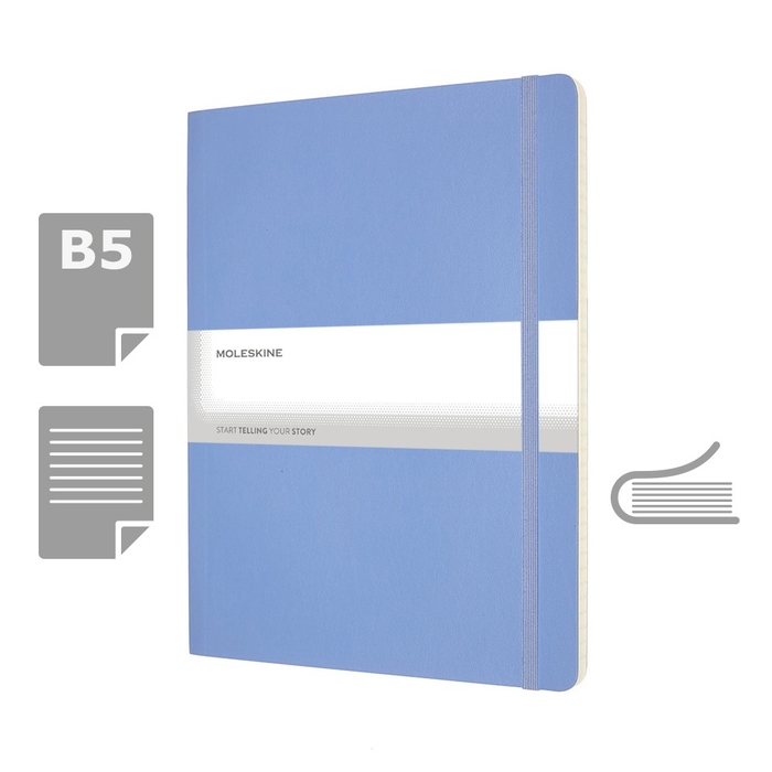 Блокнот MOLESKINE B5 для нанесения логотипа