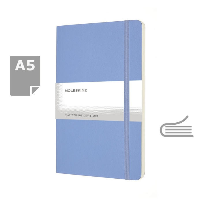 Блокнот MOLESKINE A5 для нанесения логотипа