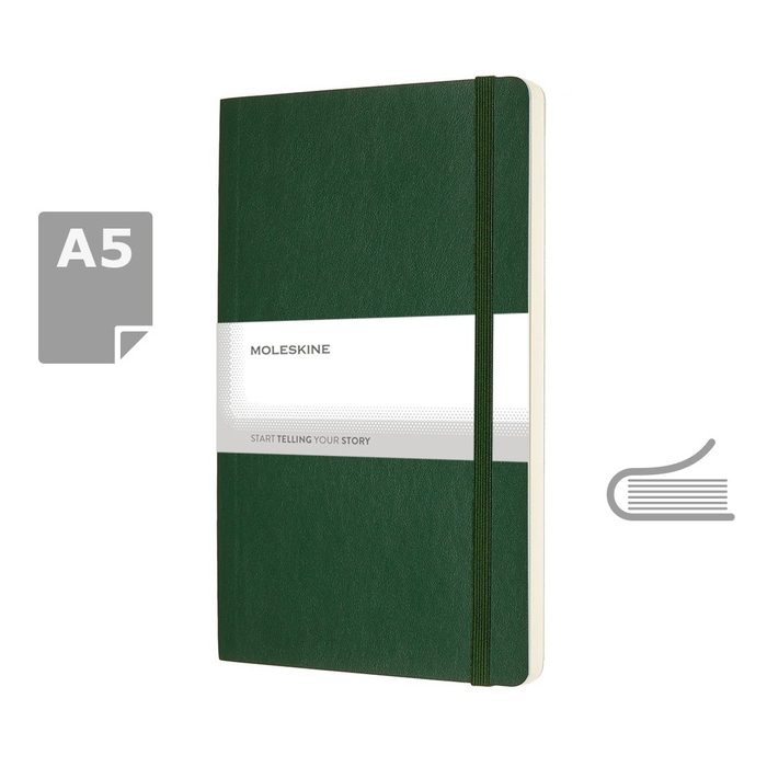 Блокнот MOLESKINE A5 для нанесения логотипа