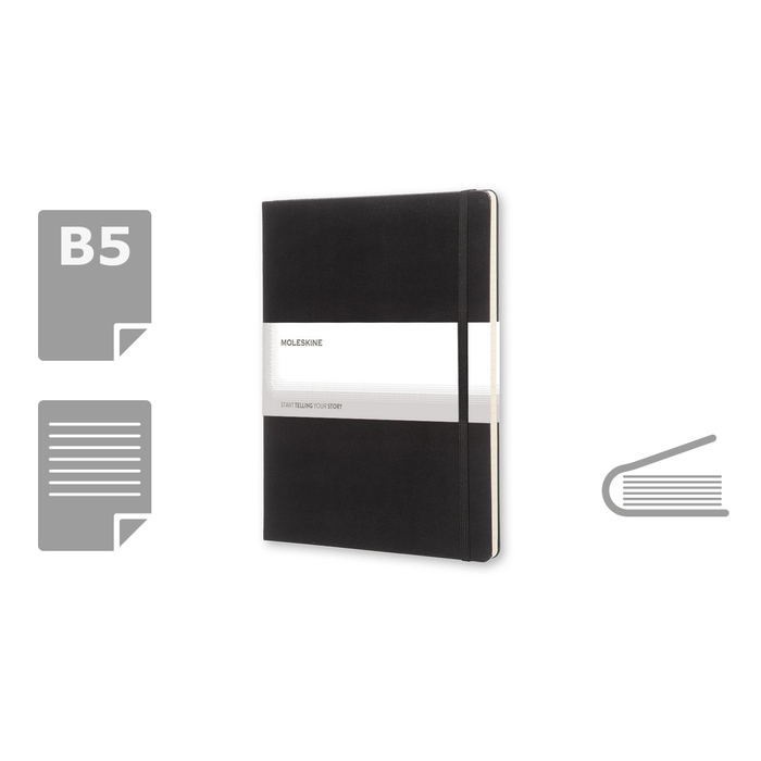 Блокнот MOLESKINE B5 для нанесения логотипа
