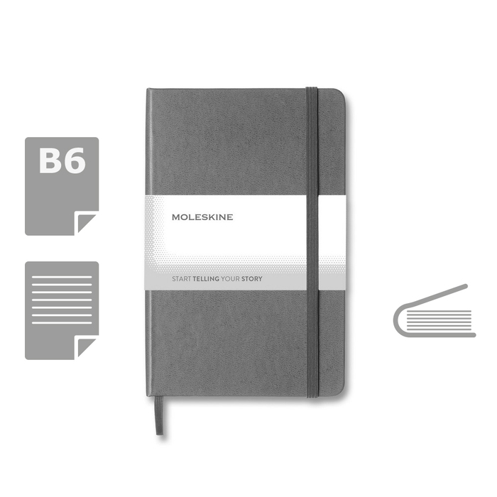 Блокнот MOLESKINE, B6 для нанесения логотипа