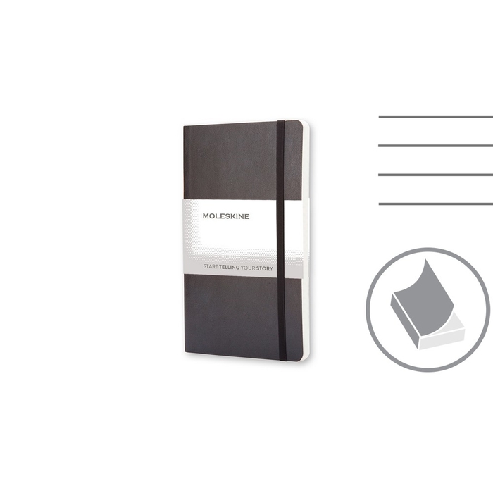 Блокнот MOLESKINE примерно формата А6 для нанесения логотипа