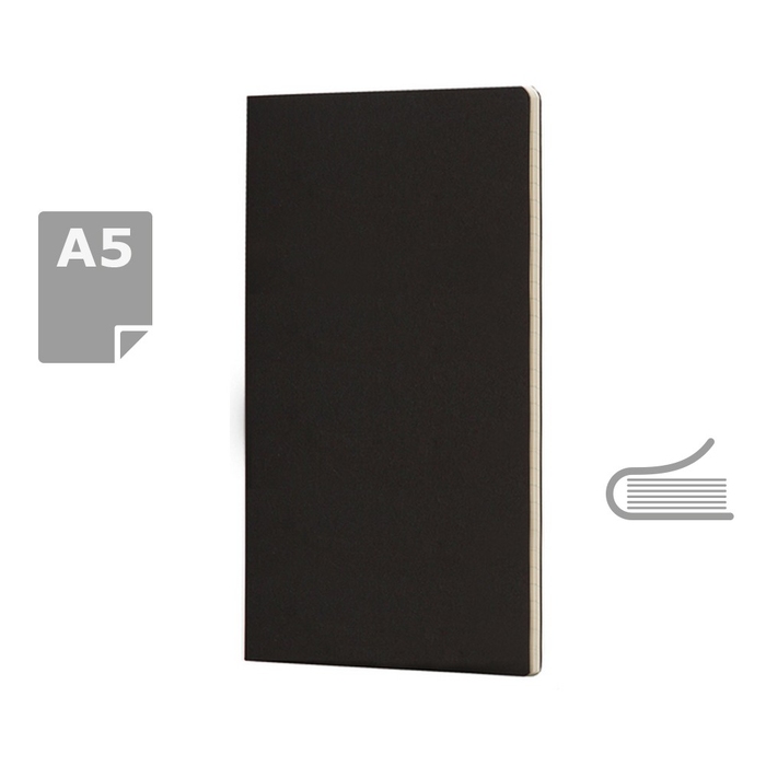 Блокнот MOLESKINE Cahier примерно формата A5 для нанесения логотипа