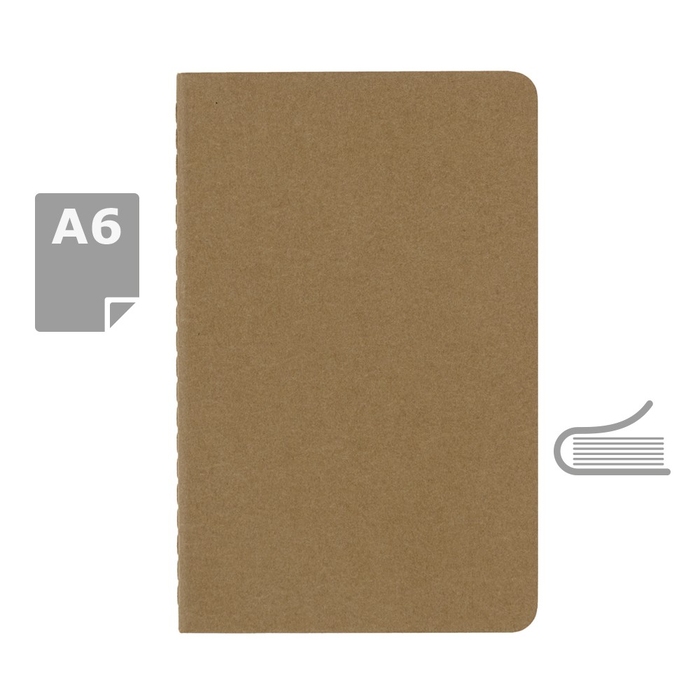 Блокнот MOLESKINE Cahier примерно формата A6. для нанесения логотипа