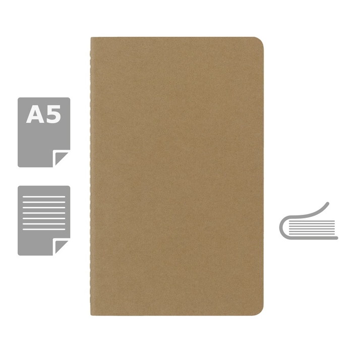 Блокнот MOLESKINE Cahier A5 для нанесения логотипа