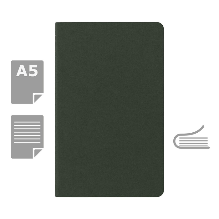 Блокнот MOLESKINE Cahier A5 для нанесения логотипа