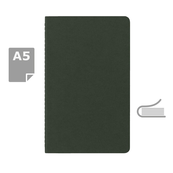 Блокнот MOLESKINE Cahier примерно формата A5 для нанесения логотипа