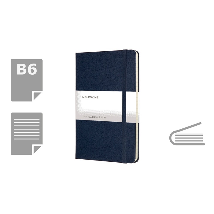 Блокнот MOLESKINE примерно формата B6 для нанесения логотипа