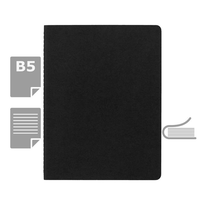 Блокнот MOLESKINE Cahier примерно B5. для нанесения логотипа