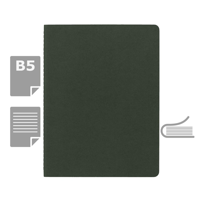 Блокнот MOLESKINE Cahier примерно B5. для нанесения логотипа