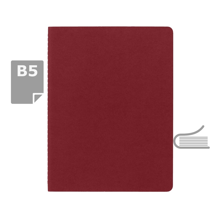 Блокнот MOLESKINE Cahier примерно B5. для нанесения логотипа