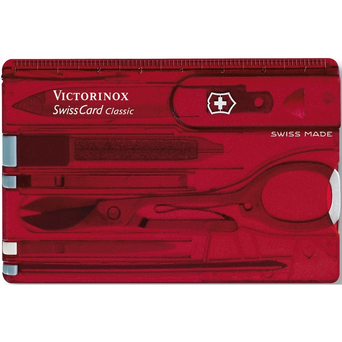 Инструменты. Мультитул Victorinox SwissCard Classic для нанесения логотипа
