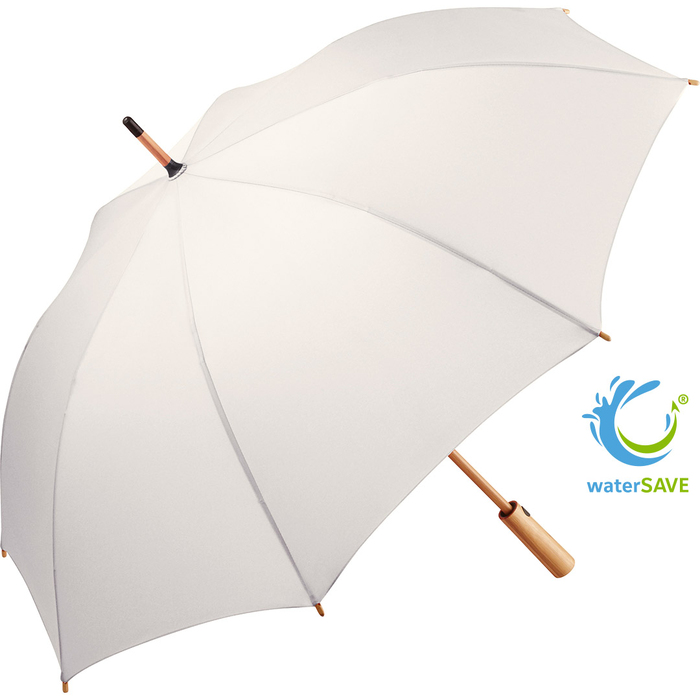 Зонт среднего размера AC с бамбуковой ручкой ÖkoBrella для нанесения логотипа