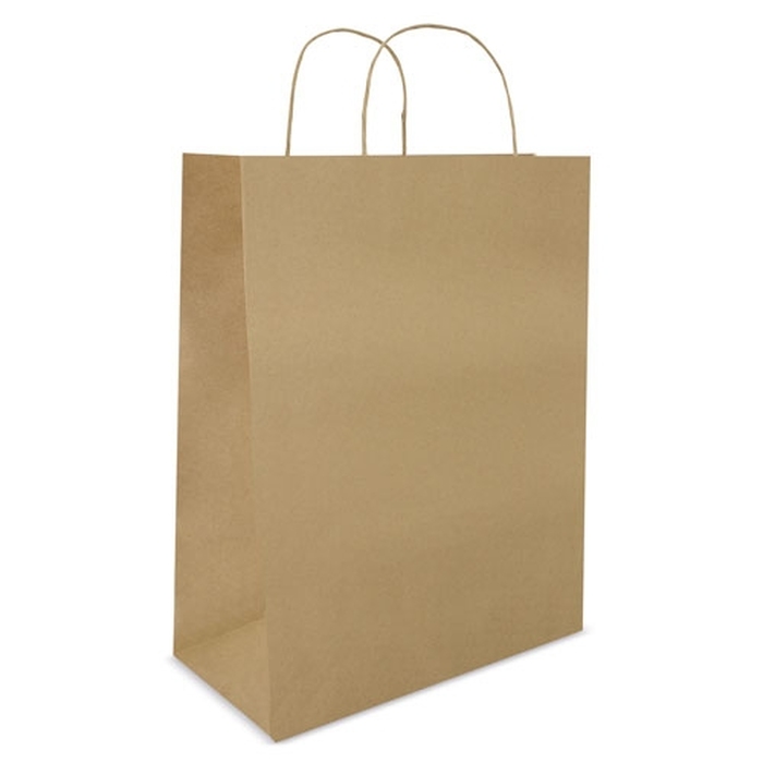 Бумажный пакет BOUTIQUE 28X33X10 см для нанесения логотипа