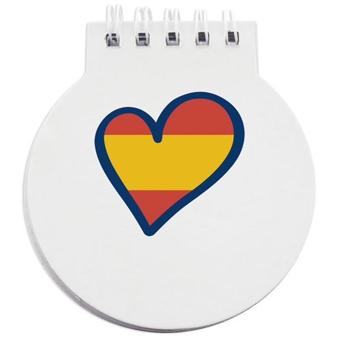 Блокнот "SPAIN HEART" для нанесения логотипа