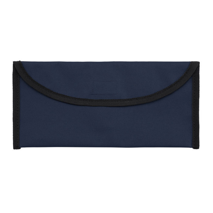 GARZA TRAVEL папка для документов NAVY BLUE для нанесения логотипа