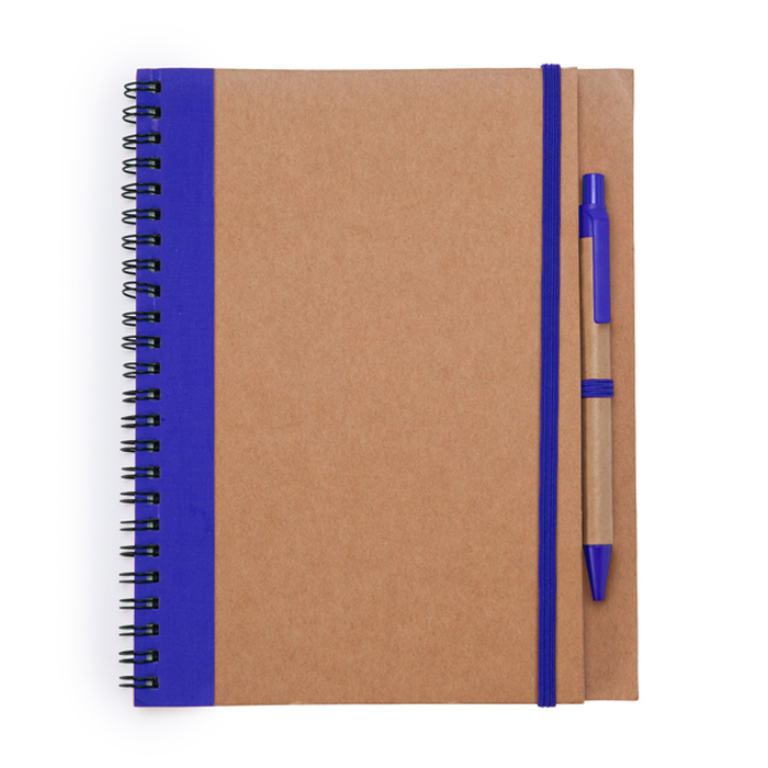 Блокнот ALANI ROYAL BLUE для нанесения логотипа