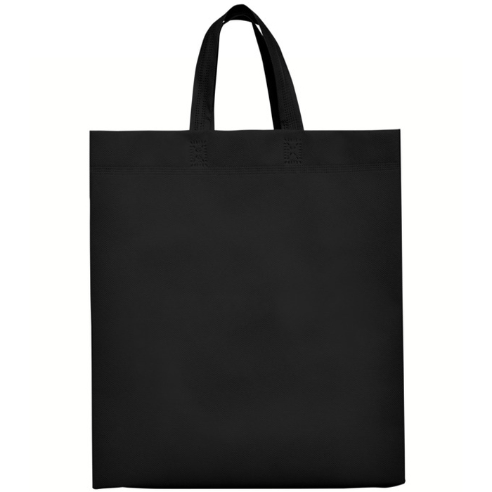 LAKE Нетканая сумка 40X35X12 BLACK для нанесения логотипа