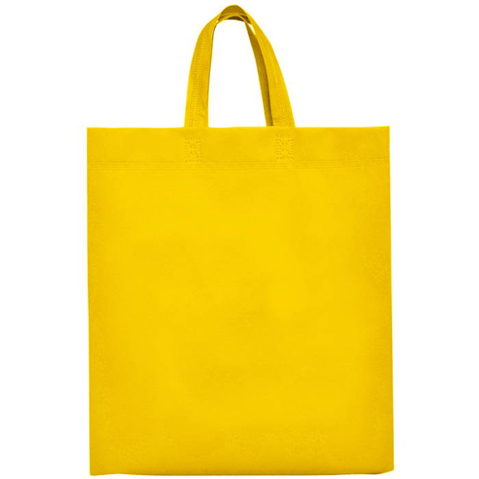 LAKE Нетканая сумка 40X35X12 YELLOW для нанесения логотипа