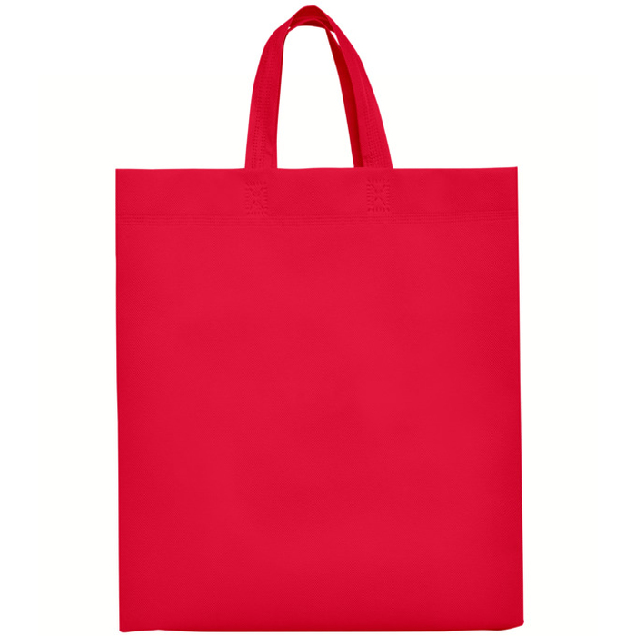  Нетканая сумка LAKE 40X35X12 RED для нанесения логотипа