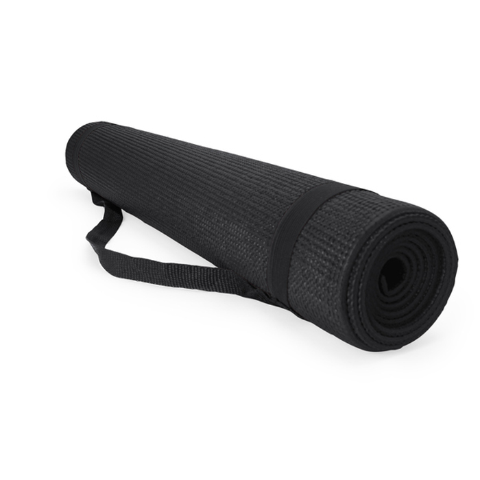 CHAKRA Коврик для йоги BLACK для нанесения логотипа