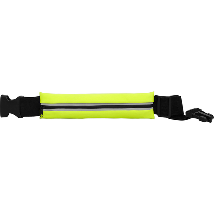 MARATHON спортивный пояс FLUOR YELLOW/BLACK для нанесения логотипа