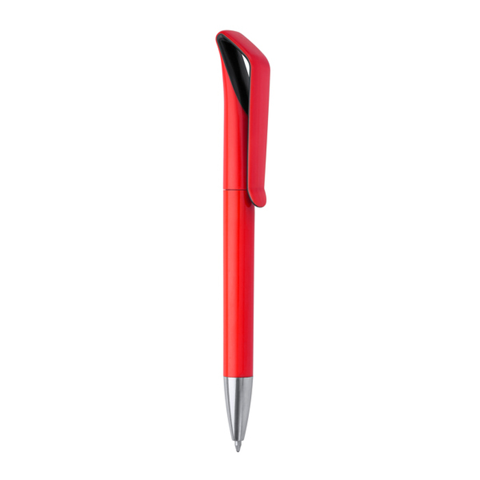  Шариковая ручка IRATI BLACK/RED для нанесения логотипа