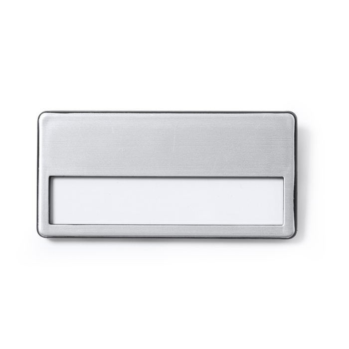 Бейдж GANDA SILVER для нанесения логотипа