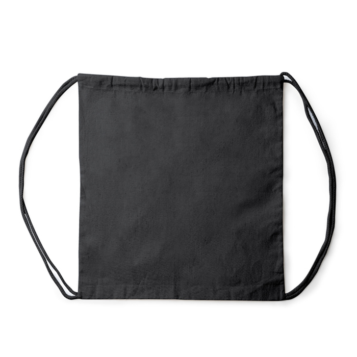 Сумка со шнурками NASKA BLACK для нанесения логотипа