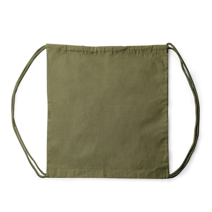 Сумка со шнурками NASKA ADVENTURE GREEN для нанесения логотипа