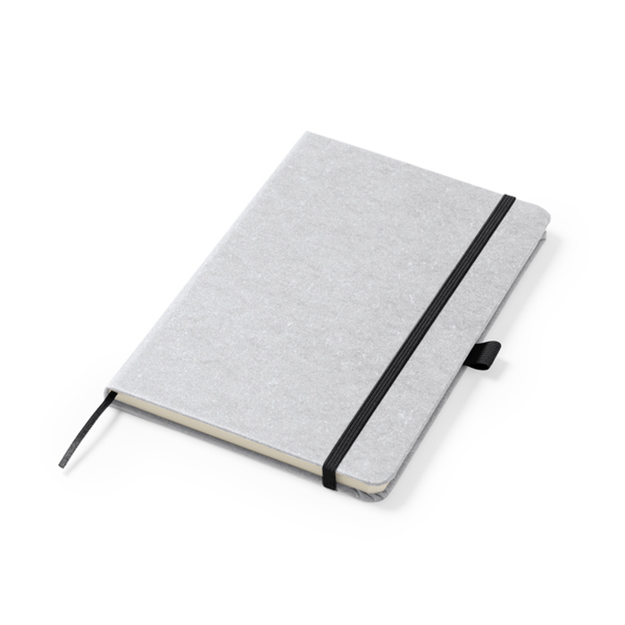Блокнот KORUM GREY для нанесения логотипа