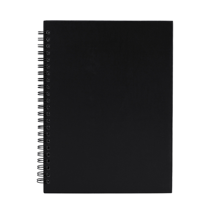 VALLE блокнот BLACK для нанесения логотипа