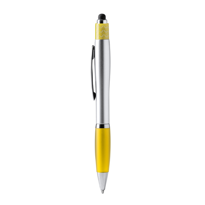 Шариковая ручка-антистресс желтая для нанесения логотипа